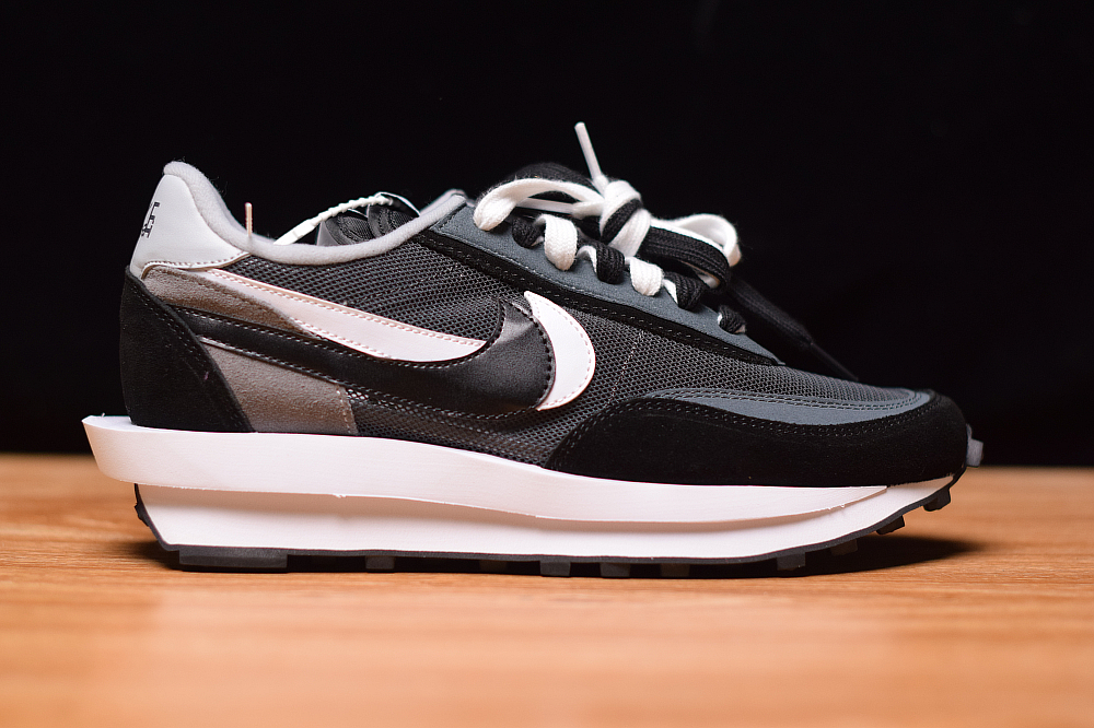 sacai x nike ldv waffle black